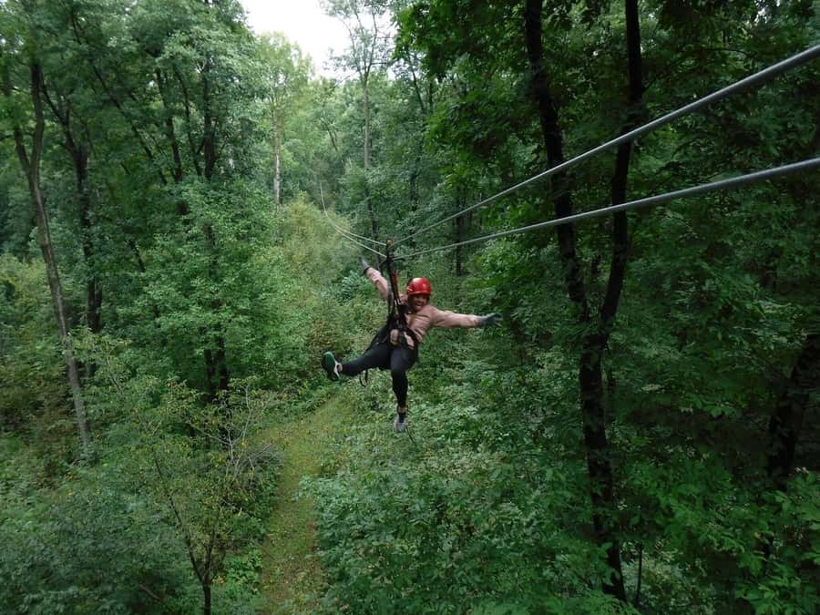 Galena: Zipline Adventure- Long Hollow Canopy Tours - Rappel down, or choose the Free Fall exit