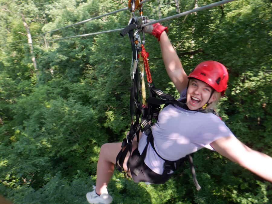 Galena: Zipline Adventure- Long Hollow Canopy Tours - What the small group changes