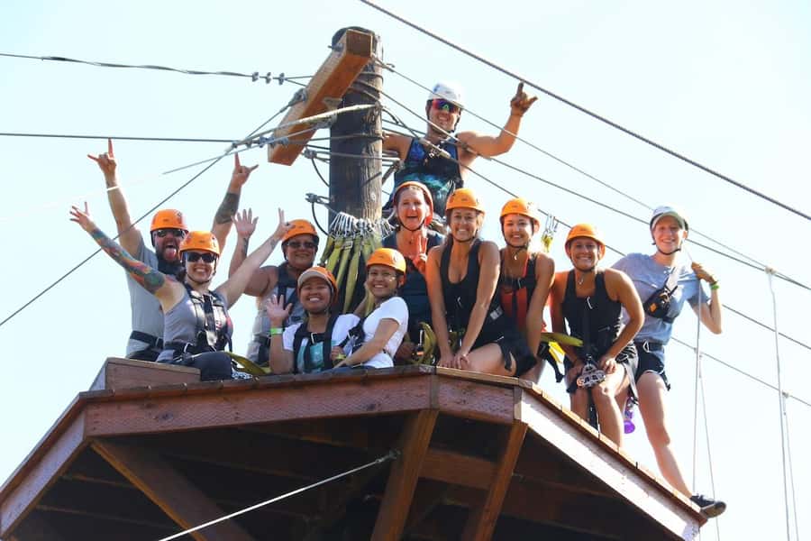 Gardiner: Guided Zipline EcoTour (3 hours) - Four ziplines above the forest
