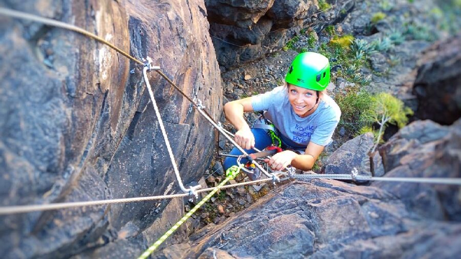 Gran Canaria: Guided Via Ferrata and Zipline Adventure - Caves, cables, and climbing games