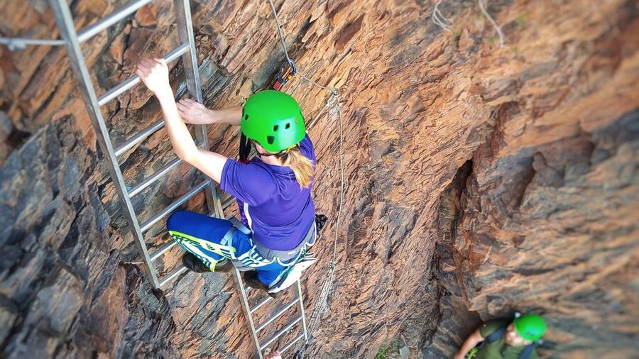 Gran Canaria: Guided Via Ferrata and Zipline Adventure - The zipline descent