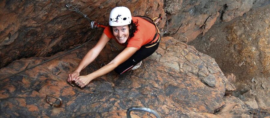 Gran Canaria: Guided Via Ferrata and Zipline Adventure - Walking back and receiving the photos