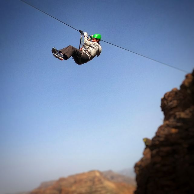 Gran Canaria: Guided Via Ferrata and Zipline Adventure - Meeting at Degollada de las Yeguas