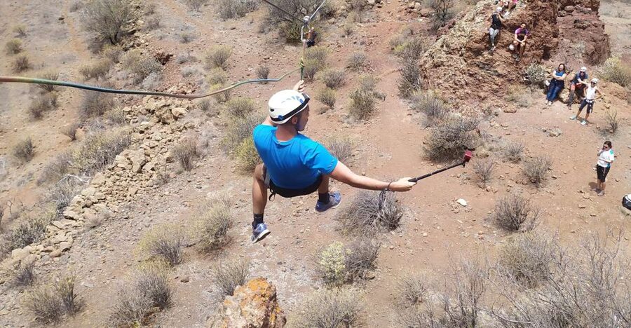 Gran Canaria: Zipline and Mountaineering Tour - A small group makes a big difference