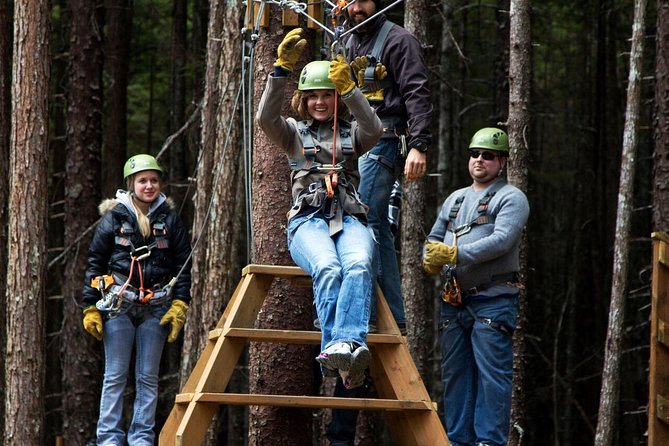 Grizzly Falls Ziplining Expedition - Safety training before you leave the ground