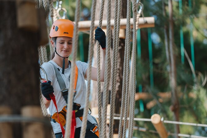 Guided Tree Ropes Course Experience in Majura Pines - Your first steps: three Junior Courses