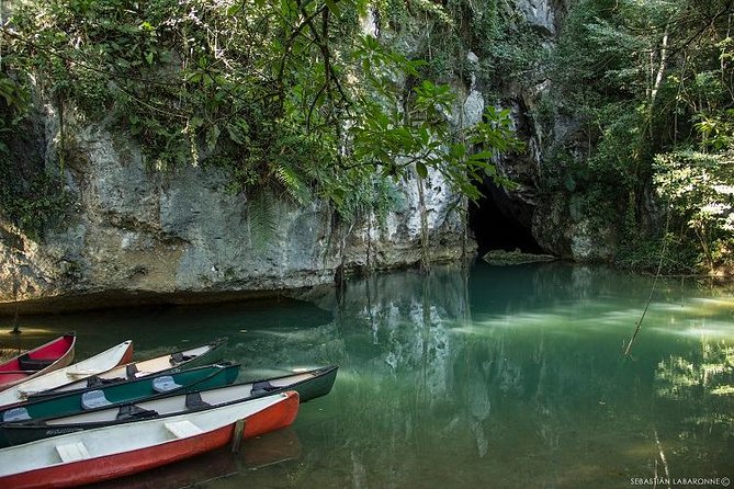 Half-Day Barton Creek Cave with Optional Zipline, Butterfly Farm Or Rock Falls - Pick Your Second Belize Experience