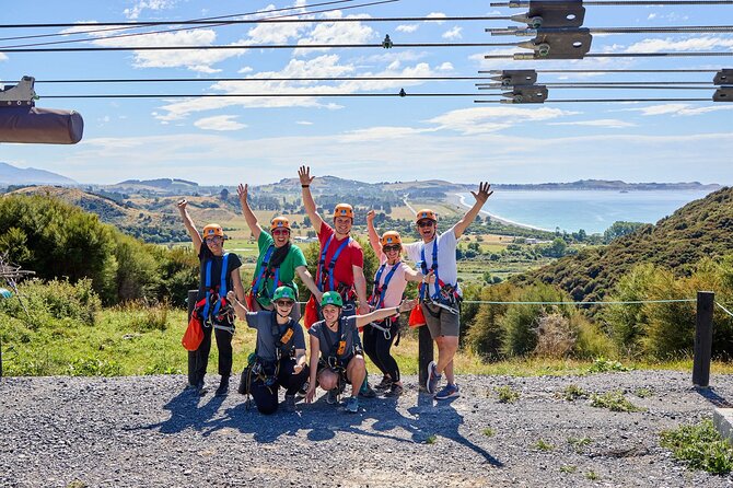 Half Day Zipline Adventure in Kaikoura - From West End to Rakanui Station