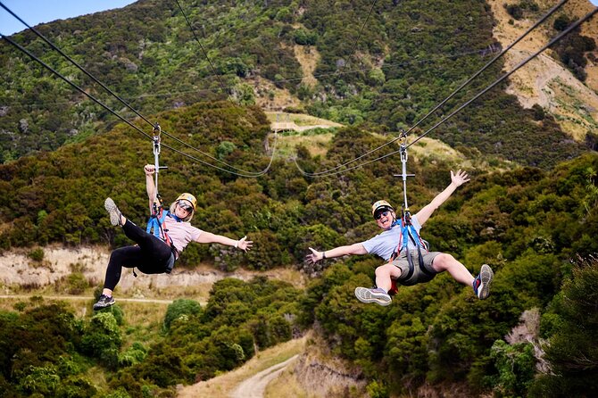 Half Day Zipline Adventure in Kaikoura - Flying Over Forest, Farm, and River Valleys