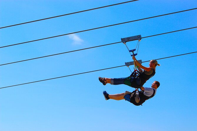 HighFlyer Zipline at Foxwoods - From Fox Tower’s Rotunda to the Launch Deck