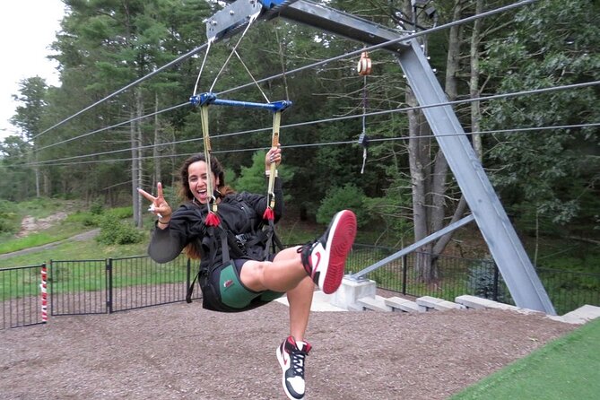 HighFlyer Zipline at Foxwoods - Who Will Enjoy This Most
