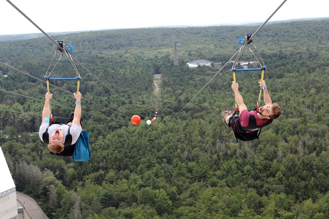 HighFlyer Zipline at Foxwoods - The Best Time to Fly