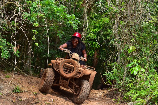 Horseback, ATV´s, Ziplines, Cenote, Hanging bridge Lunch and Round Trip Included - The cenote jump and swim