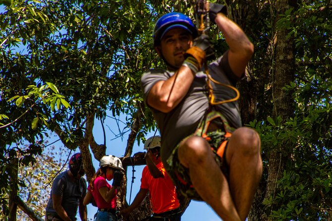 Horseback Ride, ATVs (Shared), Cenote & Ziplines! From Playa Del Carmen - Lockers, cameras, and the practical tradeoff