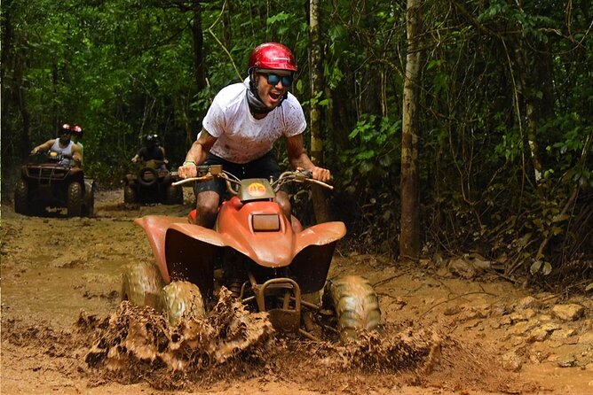 Horseback Riding + ATV + Cenote + Zip-Line from Cancun and Playa del Carmen - Tequila tasting and chewing-gum traditions