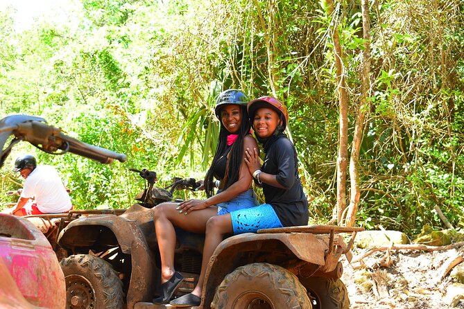 Horseback riding with ATV, zip lines and cenote, lunch and transfer - Cooling off in the Maya cenote