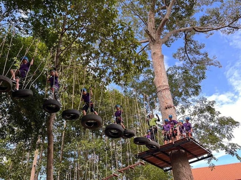 Hua Hin Tree Top Zipline Adventure and Canopy Rope Challenge - Key points to know before you book