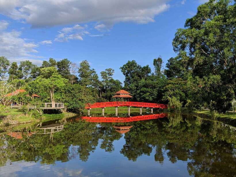 Hue: Full-day Nature’s Bliss From Hot Springs To Zip Line - The 560-meter zip line from Ma Yen Hill