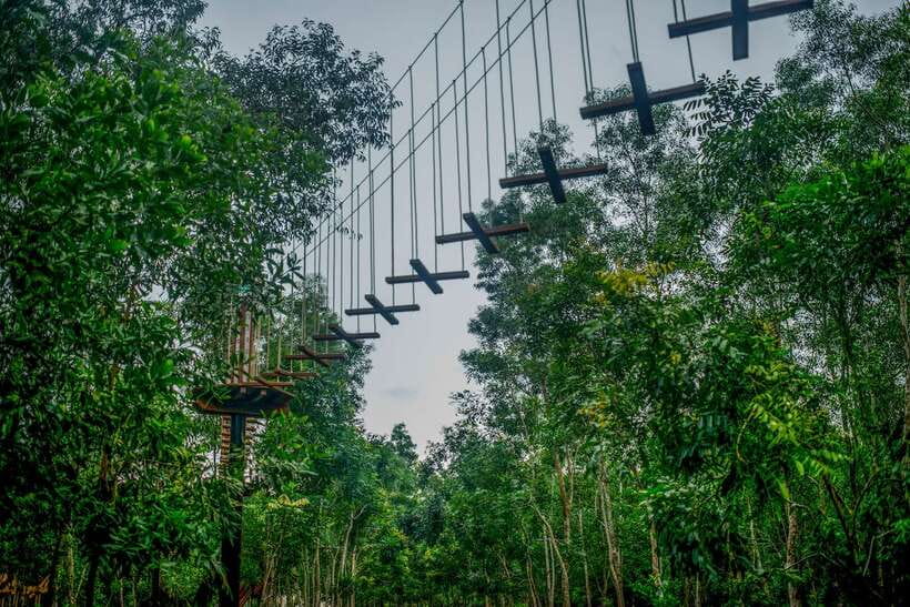 Hue: Full-day Nature’s Bliss From Hot Springs To Zip Line - Lunch at the resort: useful, filling, and not the main event