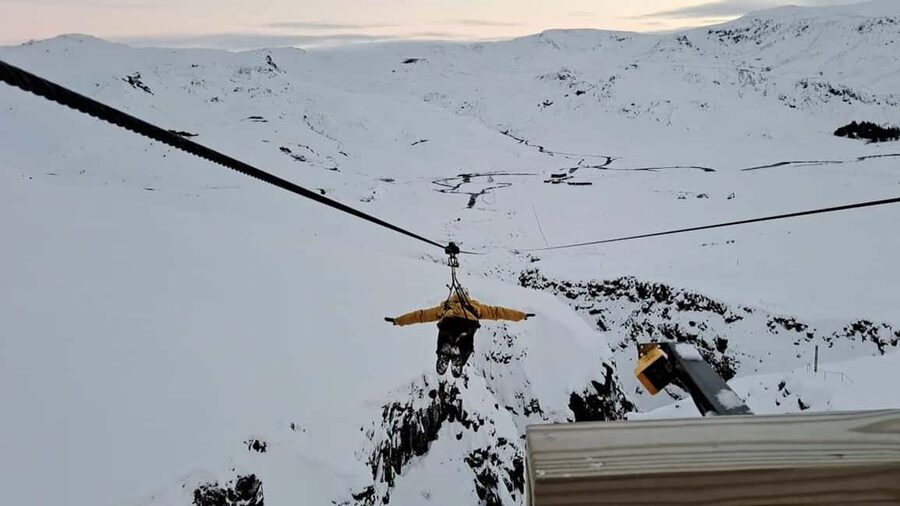 Hveragerdi: Mega Zipline Experience - Why the Black Canyon setting makes this zip line different