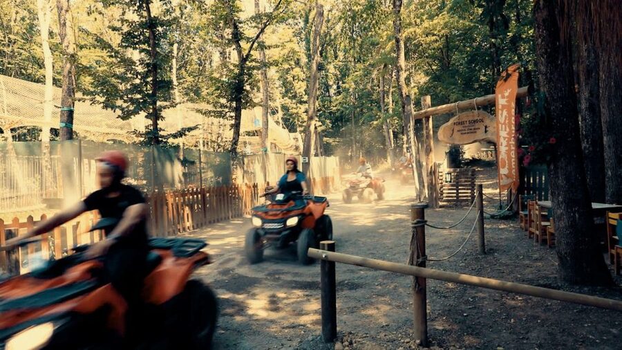Istanbul: Belgrad Forest ATV Tour with Ziplining Option - The guide and communication setup