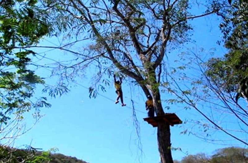 Ixtapa Zihuatanejo: Zipline Tour - Getting fitted with the harness and safety gear