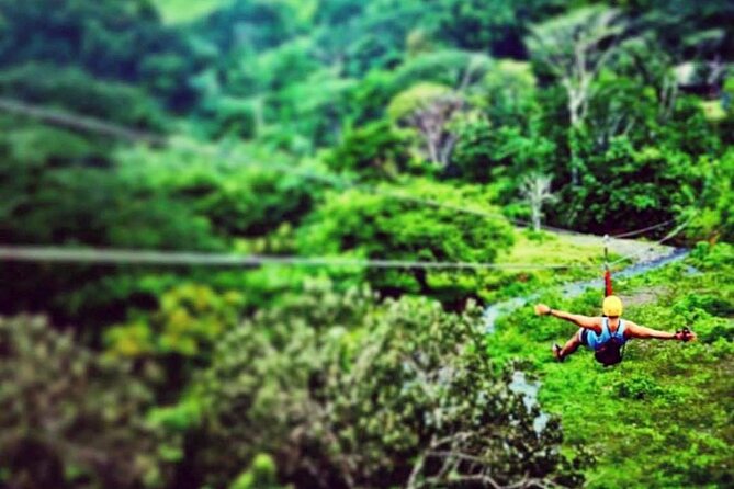 Jaco Jungle Zipline & Waterfall Tractor Tour - Starting at Ocean Ranch Park near Jaco