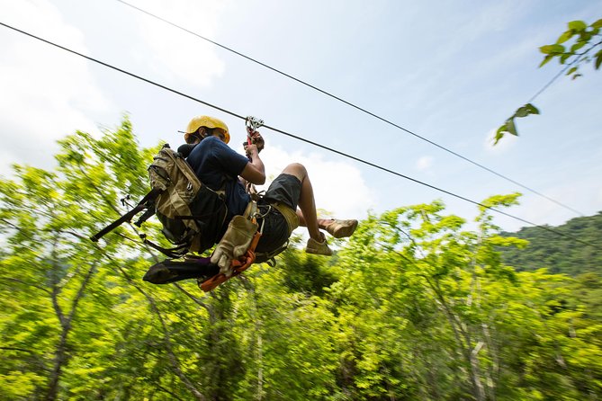 Jaco Jungle Zipline & Waterfall Tractor Tour - Reaching El Encanto waterfall
