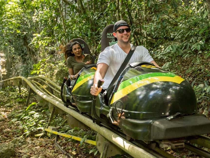 Jamaica Bobsled and Zip Line Adventure Tour - From your hotel lobby to the Jamaican mountains
