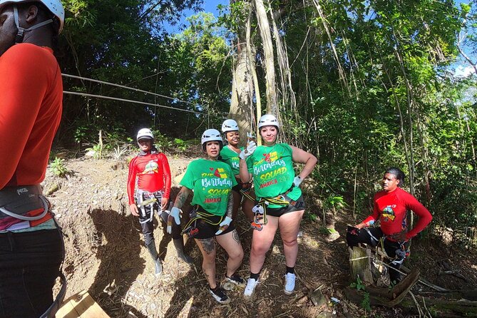 Jamaica’s longest Zipline and Rick’Cafe Tour with Transportion - From Forest Canopy to West Coast Cliffs
