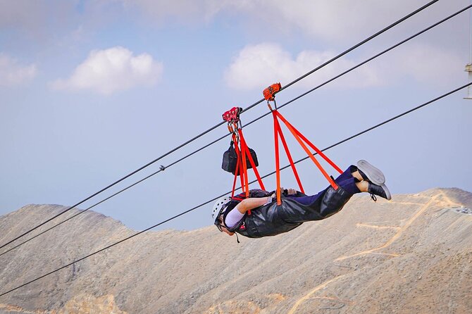 Jebel Jais World’s Longest Zipline From Dubai with Transfer - What happens before you leave the platform