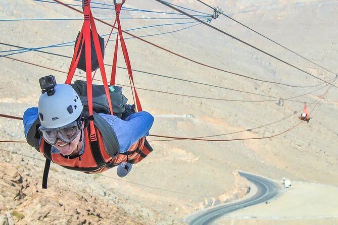 Jebel Jais Zipline Activity From Dubai - The Crew and the Feel of the Ride