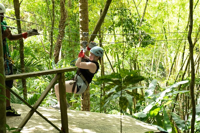 Jeep & Zipline Adventure in St. Lucia - A clifftop finish with rum punch