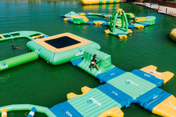 Jet Ski Punta Cana Water Park with Zipline & Inflatable Course - The Giant Inflatable Course and Donut Ride