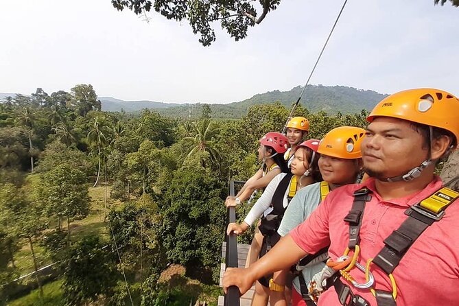 Jungle Xtreme Zipline 16 Platforms Tour From Koh Samui - Registration, harness fitting, and the safety briefing