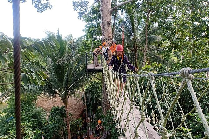 Jungle Xtreme Zipline 16 Platforms Tour From Koh Samui - The setting: rainforest promise versus practical reality