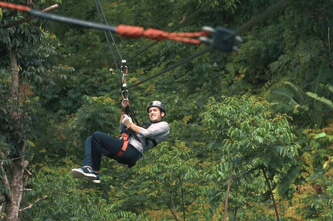 JungleQui Zipline Park at El Yunque National Forest - What the 90-minute outing feels like