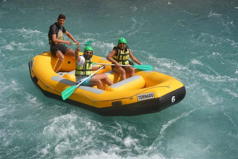 Kemer: Private Rafting, Zipline, Quad or Buggy w/ Lunch - Swim breaks and the practical side of getting wet