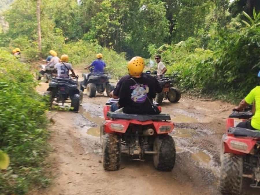 Khao Lak: Rafting, ZipLine, Lunch Buffet ,ATV Options Trip - The drive from Khao Lak to Song Phraek