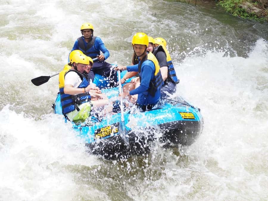 Khao Lak: White Water Rafting, Zipline and Elephant Feeding - A 30-minute ATV ride through Phang Nga