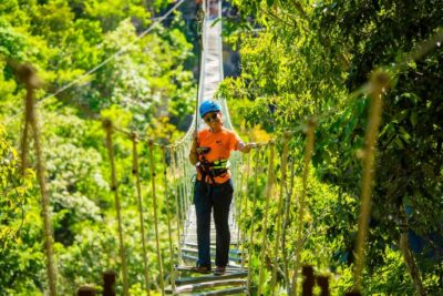 Sky-High Zipline & Wang Sai Waterfall Views