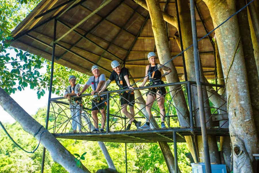 Ko Pha Ngan: Sky-High Zipline & Wang Sai Waterfall Views - Comparing the five packages