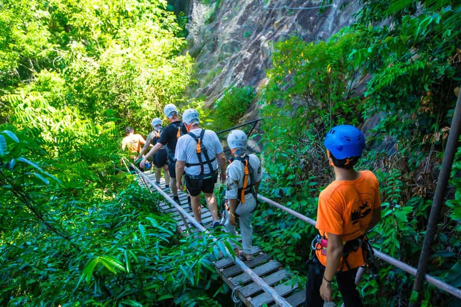 Ko Pha Ngan: Sky-High Zipline & Wang Sai Waterfall Views - Timing, arrival, and what you need to arrange
