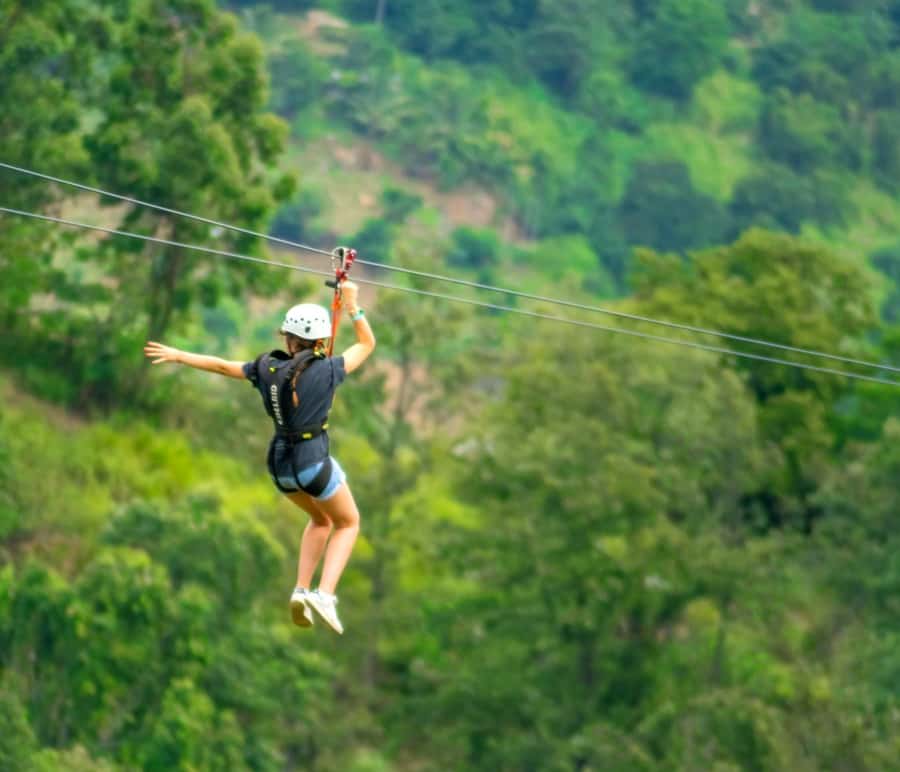 Ko Samui: Tree Bridge Jungle Zipline and Waterfall Adventure - Key points at a glance