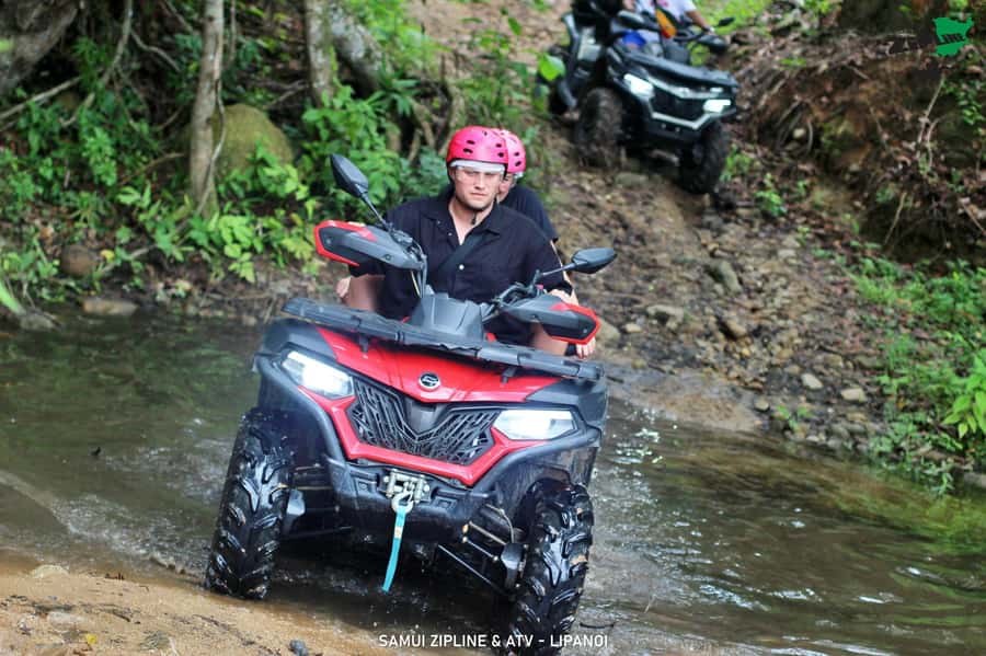 Koh Samui: ATV And Zipline Experience with Transfer - A short adventure in Koh Samui’s western corner