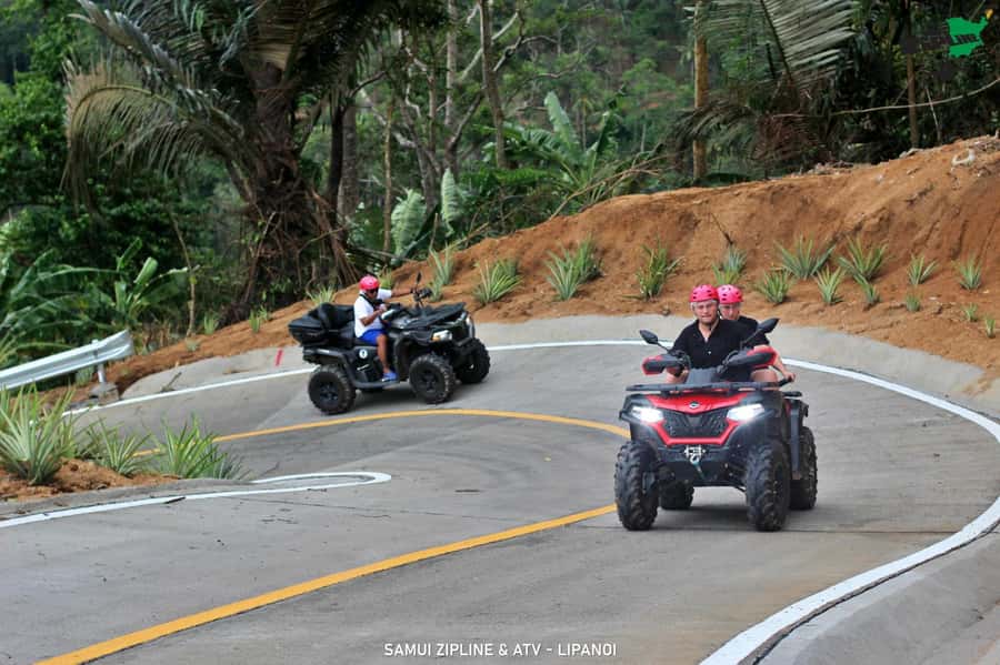 Koh Samui: ATV And Zipline Experience with Transfer - Guides and the feel of the experience