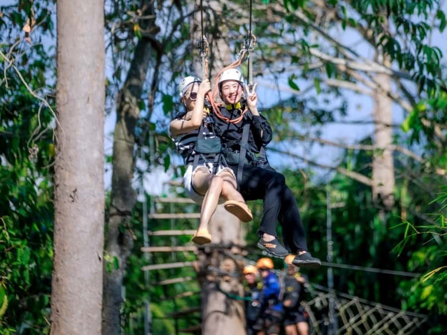 Koh Samui: Samui Zipline adventure and hotel pick up service - What this Koh Samui zipline experience is really like
