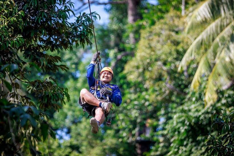 Koh Samui: Samui Zipline Adventure with Transfer service - Flying through Koh Samui’s jungle canopy