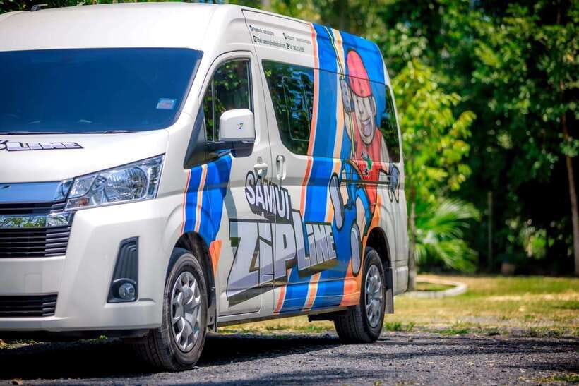 Koh Samui: Samui Zipline Adventure with Transfer service - What happens at the course