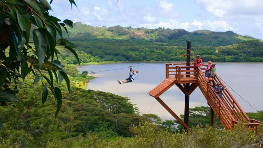 Koloa: Kauai’s Longest 8-Line Zipline Tour - Flying over Koloa’s former sugar plantation
